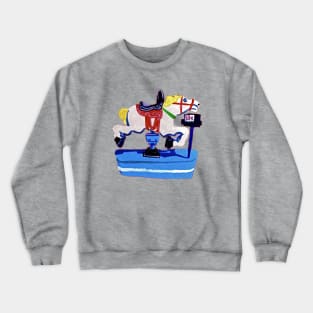 Horse 50 Cents Crewneck Sweatshirt